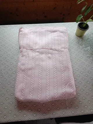 saco arrullo invierno rosa