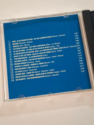 CD Edith Piaf Grandes Éxitos