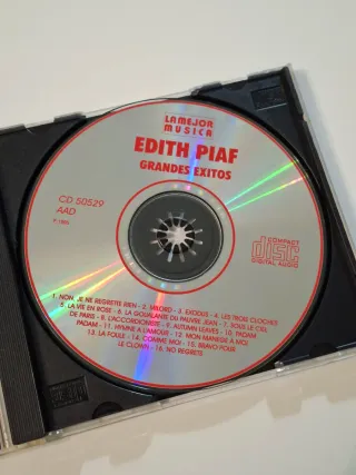 CD Edith Piaf Grandes Éxitos