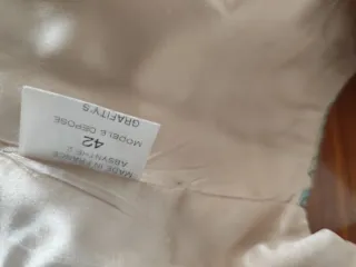 CHALECO MUJER Talla 42 Beige Multicolor