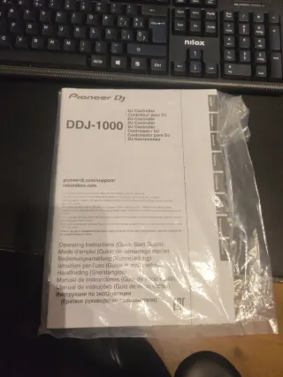 Pioneer DDJ-1000 Guía y Papeles