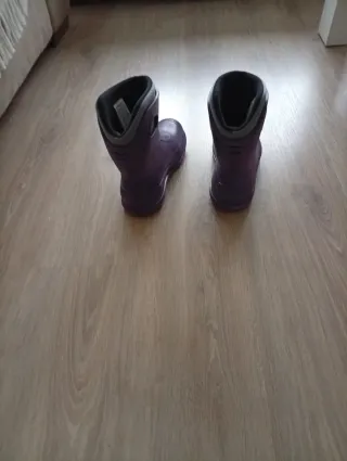 Botas de agua/nieve moradas
