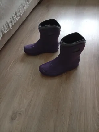 Botas de agua/nieve moradas
