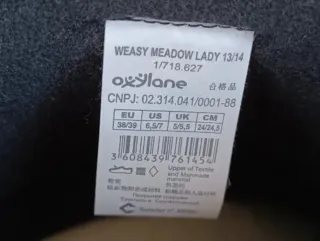 Botas de agua/nieve moradas