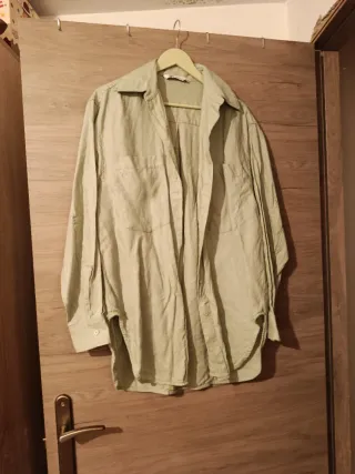 Sobrecamisa verde oliva talla única
