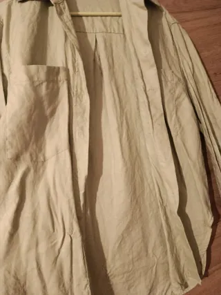 Sobrecamisa verde oliva talla única