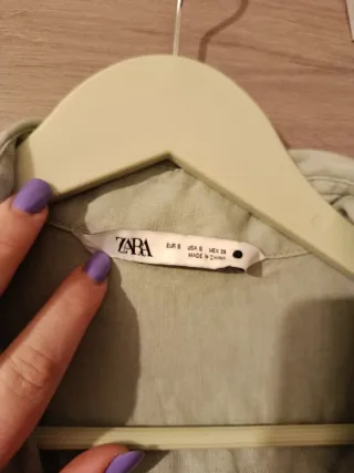 Sobrecamisa verde oliva talla única