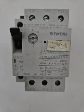 Siemens 3VU1300-1MJ00 Interruttore