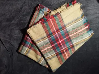 Confezione da 3 sciarpe a quadri