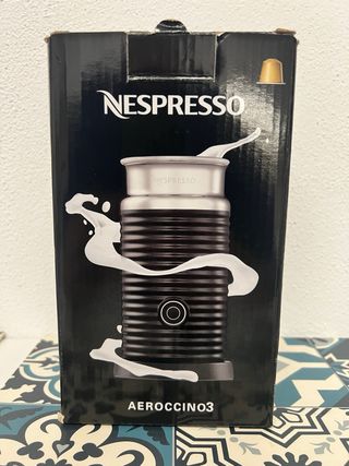 Espumador Nespresso Negro