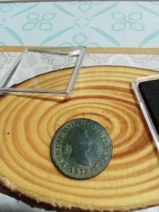 Moneda 8 Maravedíes Fernando VII 1817