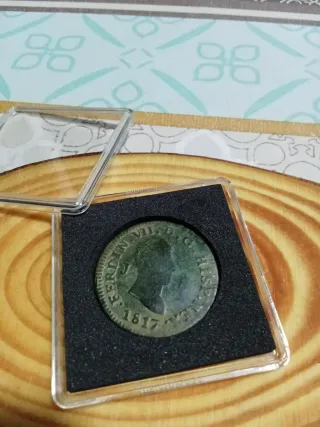 Moneda 8 Maravedíes Fernando VII 1817