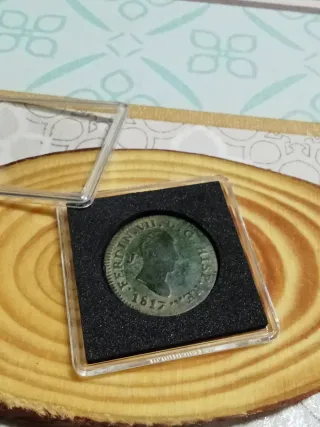 Moneda 8 Maravedíes Fernando VII 1817