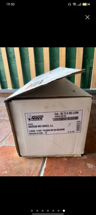 Escape Mivv Kawasaki Z900 2023