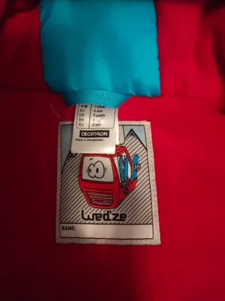 Conjunto Nieve Niño Chaqueta y Mono