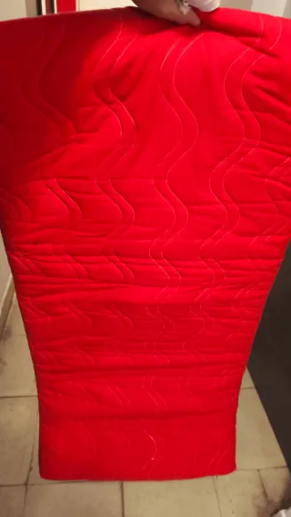 Colchón cuna con funda protectora