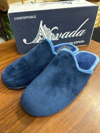 Zapatillas Nevada Mujer Azul Marino T. 40