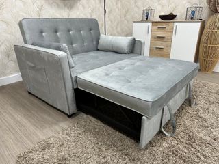 Sofa Abatible Gris en Oferta Nuevo