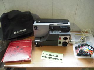 Proyector ALTA GAMA Cine 8mm + Super8 SANKYO 2000H