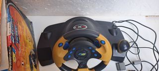 Volante Racing Wheel PS1/PS2 + Pedali