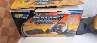Volante Racing Wheel PS1/PS2 + Pedali
