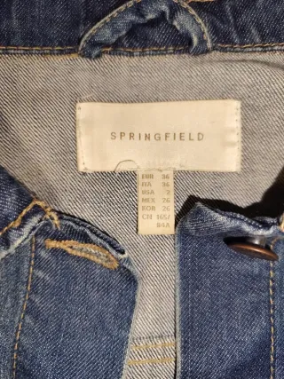 Chaqueta tejana Springfield Talla 36
