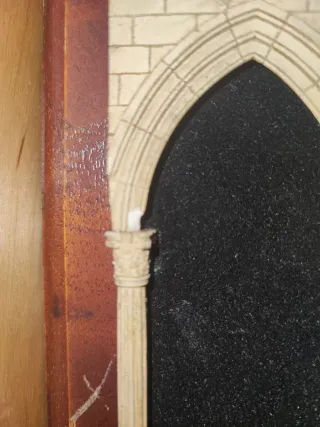 Maqueta Cuadro Patio Casa Gralla Siglo XVI