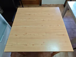 Mueble TV madera + estanterías