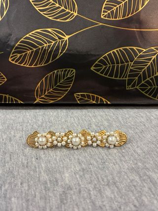 Aderezo fallero oro y perlas