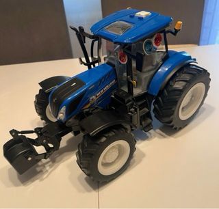 Tractor Juguete New Holland Azul