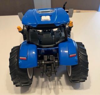 Tractor Juguete New Holland Azul