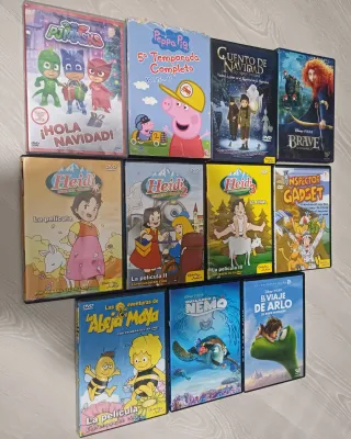 Lote DVDs Infantiles Variados (Español)