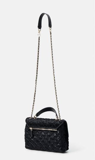 Bolso Guess Negro Pelito Nuevo