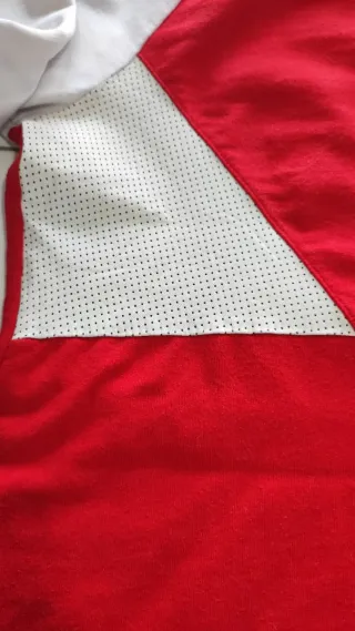 Sudadera Adidas Roja y Blanca