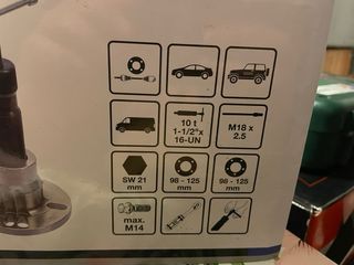 Juego Extractor Eje Transmisión Hidráulico