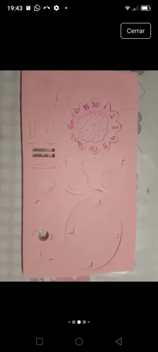 Cocinita 3D Goma Eva