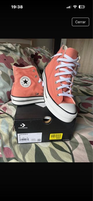 Converse Naranja Talla 37,5