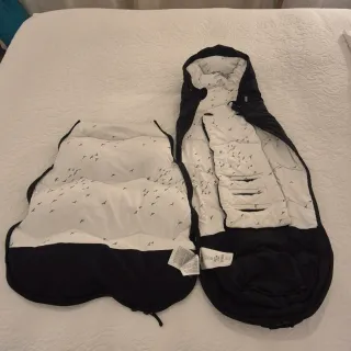 Saco de silla de paseo Voski negro