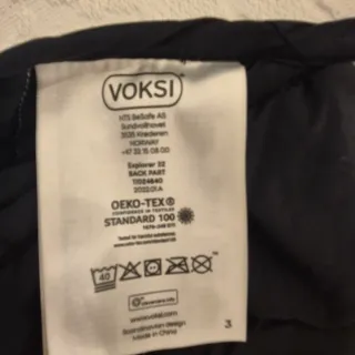 Saco de silla de paseo Voski negro