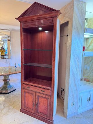 Mueble de salón madera maciza