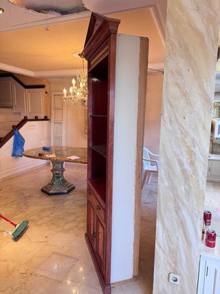 Mueble de salón madera maciza