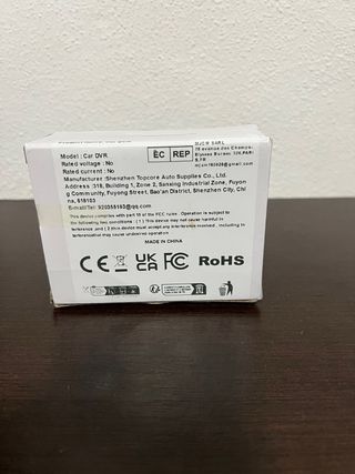 Cámara de salpicadero USB