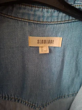 Camisa vaquera sin mangas