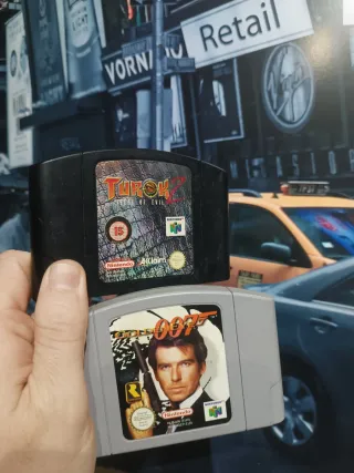 007 y Turok 2. Nintendo 64