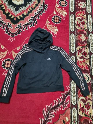 Felpa Adidas donna nera multicolor