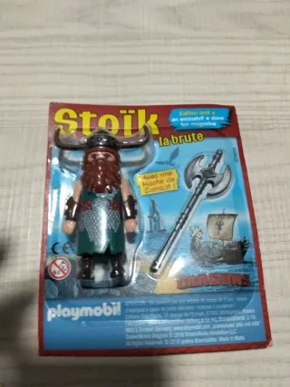 Playmobil Stoik La Brute con Hacha