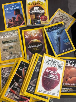 LOTE REVISTAS NATIONAL GEOGRAFIC INCLUYE num 1