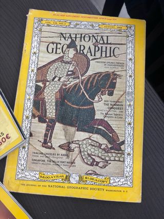 LOTE REVISTAS NATIONAL GEOGRAFIC INCLUYE num 1