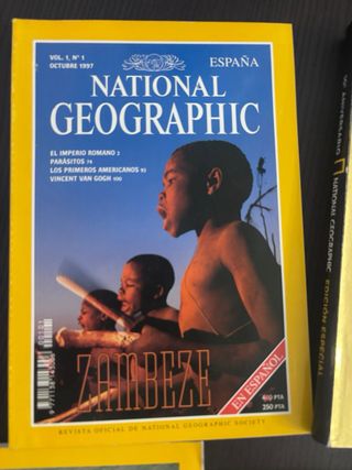 LOTE REVISTAS NATIONAL GEOGRAFIC INCLUYE num 1