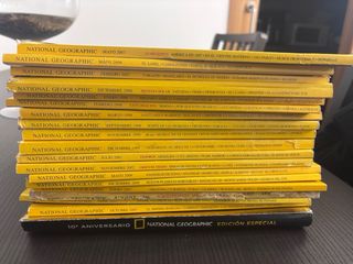 LOTE REVISTAS NATIONAL GEOGRAFIC INCLUYE num 1